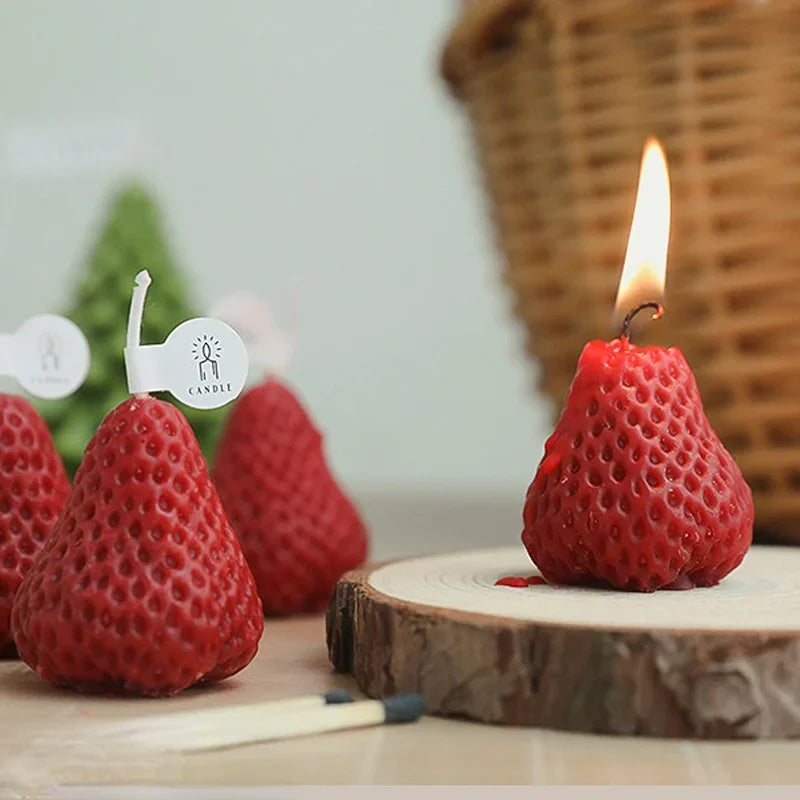 Strawberry Aromatherapy Candle