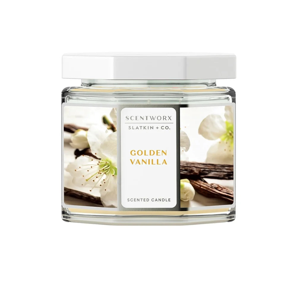 Golden Vanilla Scented Candle
