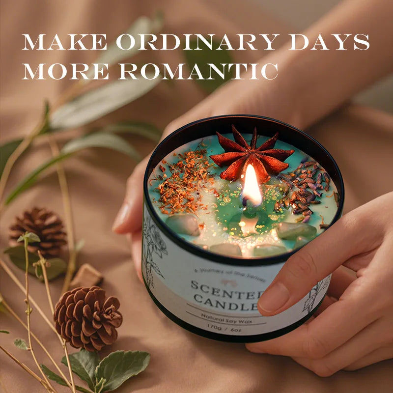 Natural Crystal Aromatherapy Candles 2.0