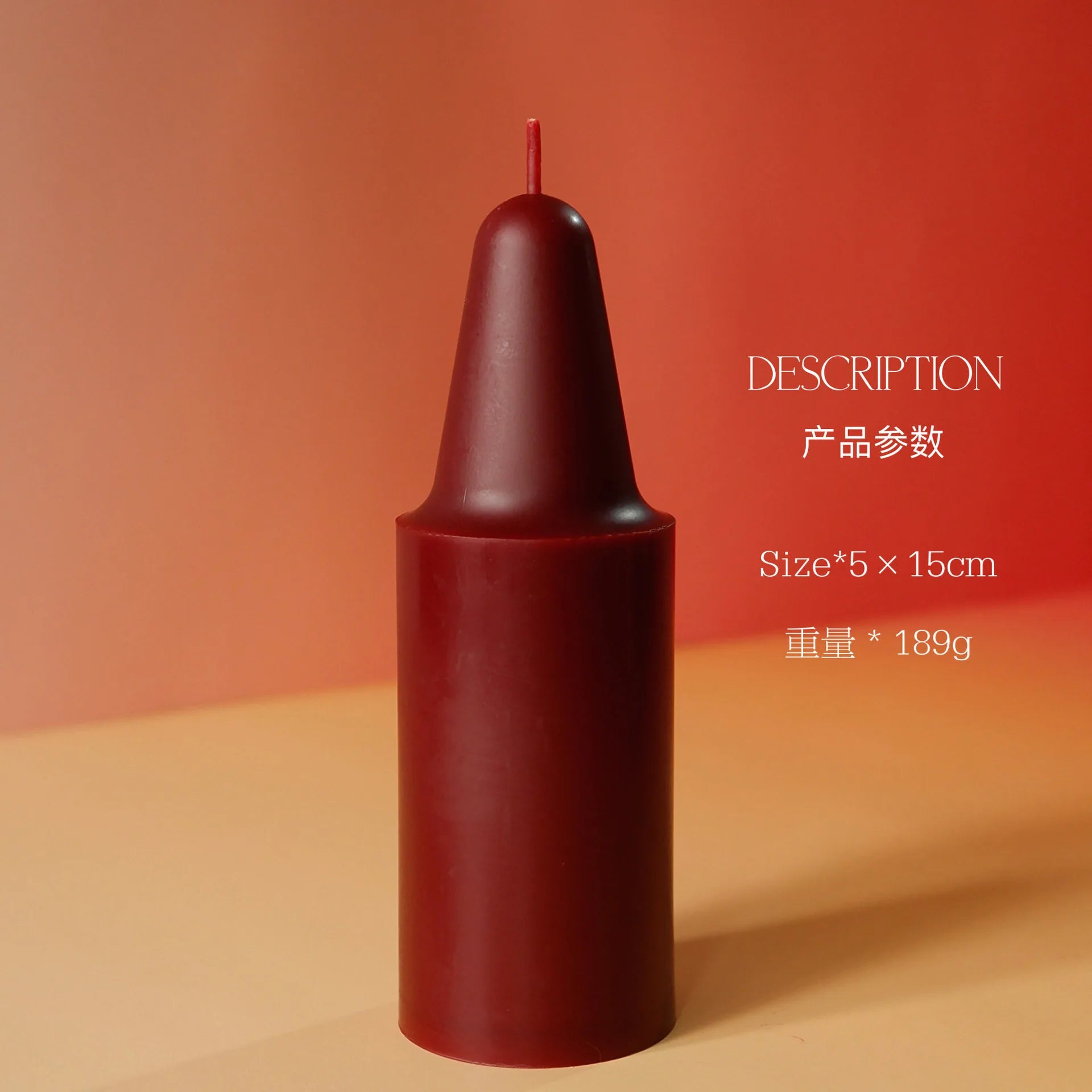 French Vermilion Handmade Aromatherapy Candles