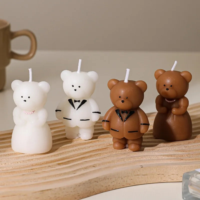 Bear Couple Aromatherapy Candle
