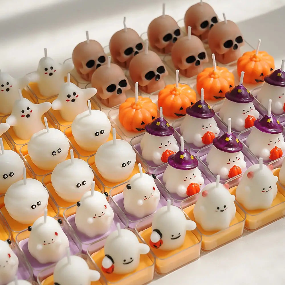 Halloween Miniature Character Candles