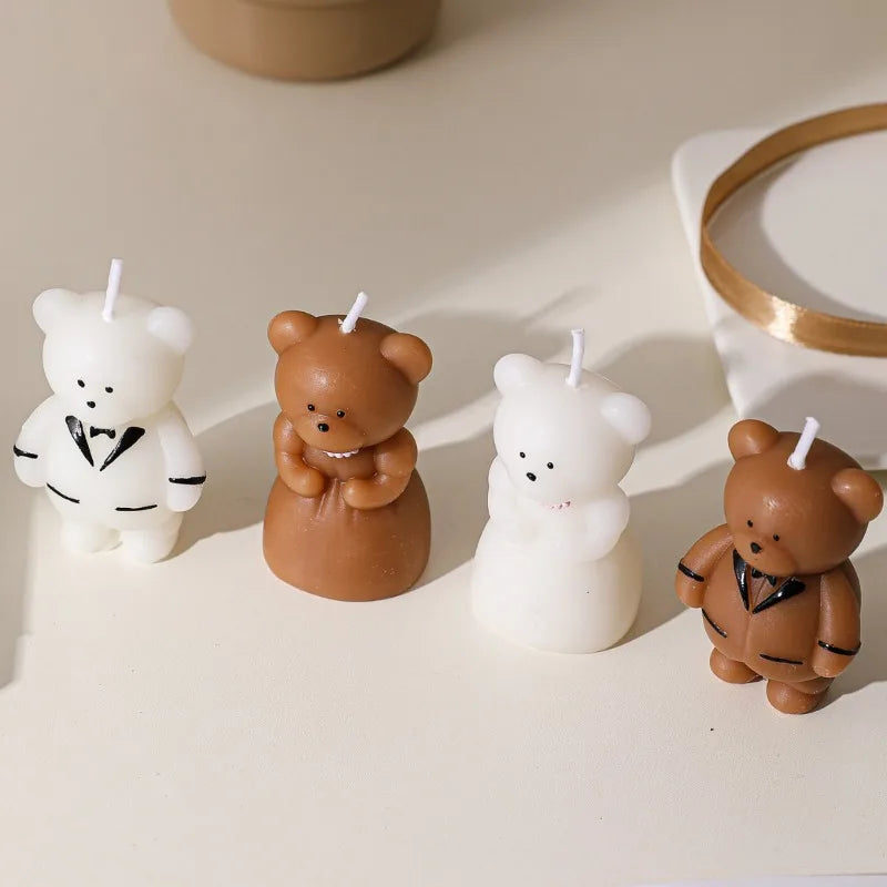 Bear Couple Aromatherapy Candle