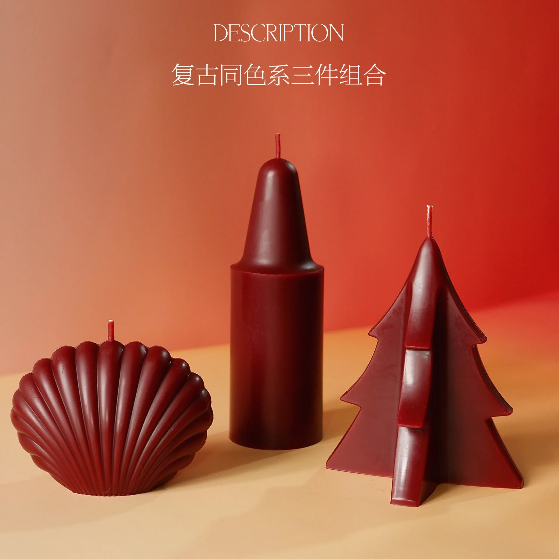 French Vermilion Handmade Aromatherapy Candles