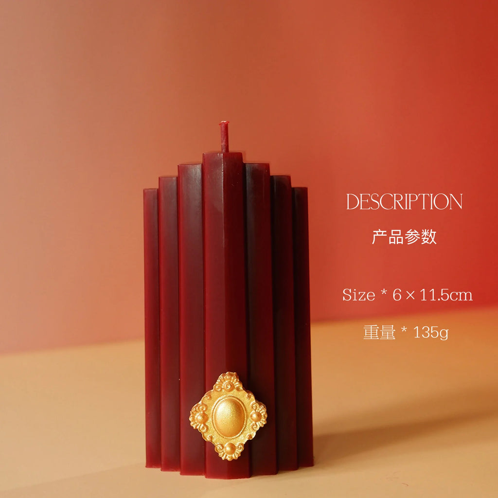 French Vermilion Handmade Aromatherapy Candles