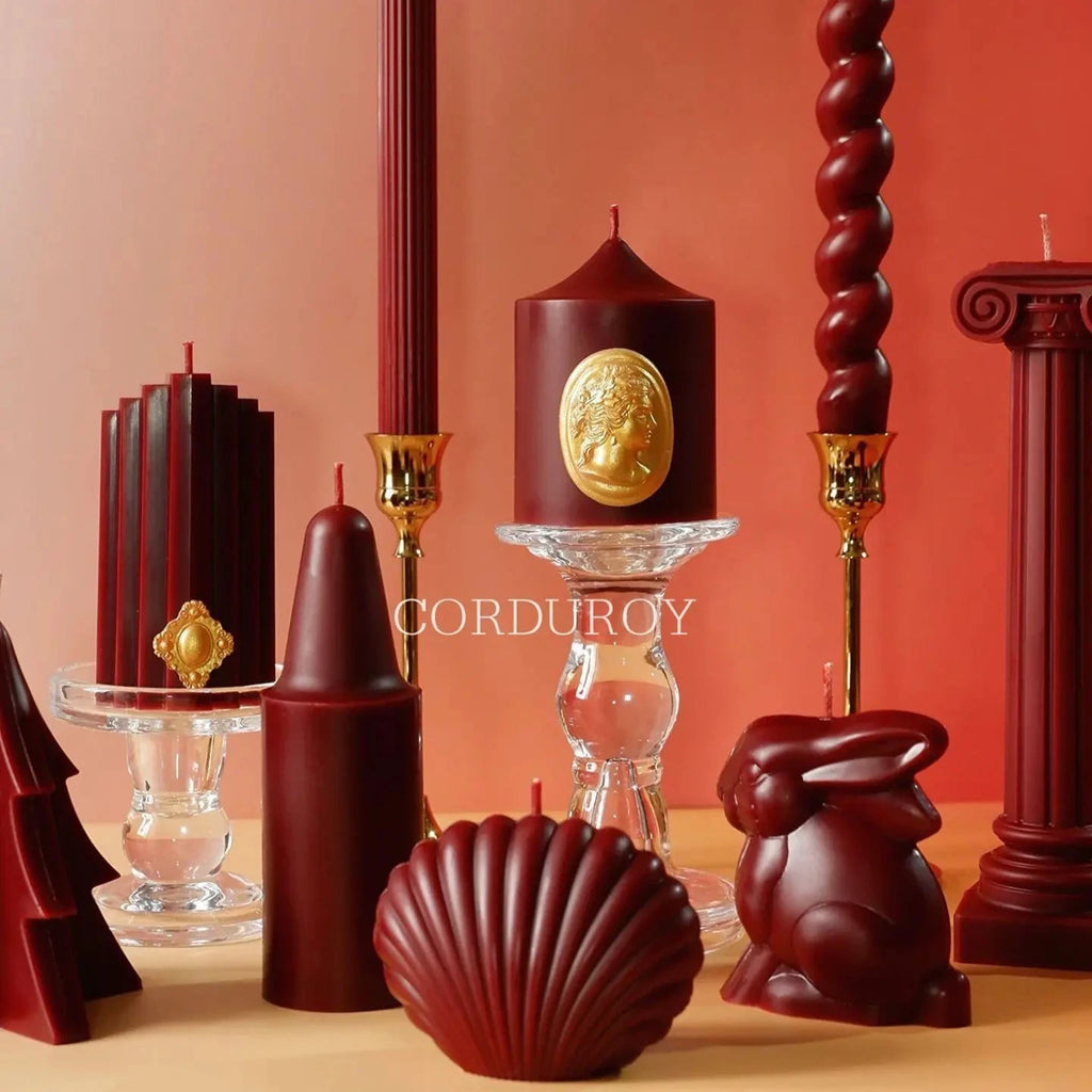 French Vermilion Handmade Aromatherapy Candles