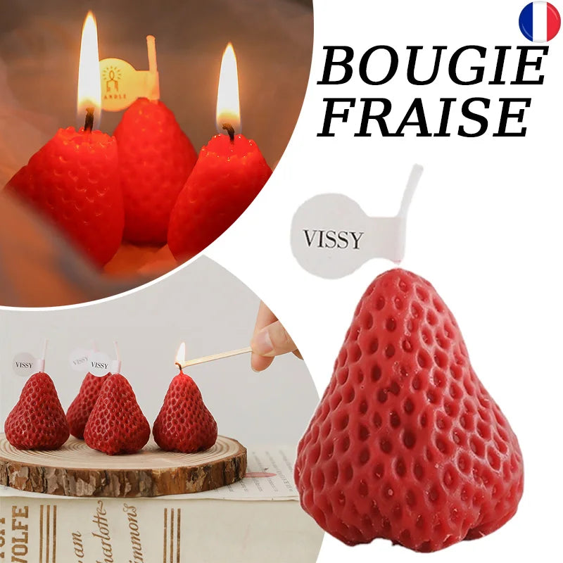 Strawberry Aromatherapy Candle