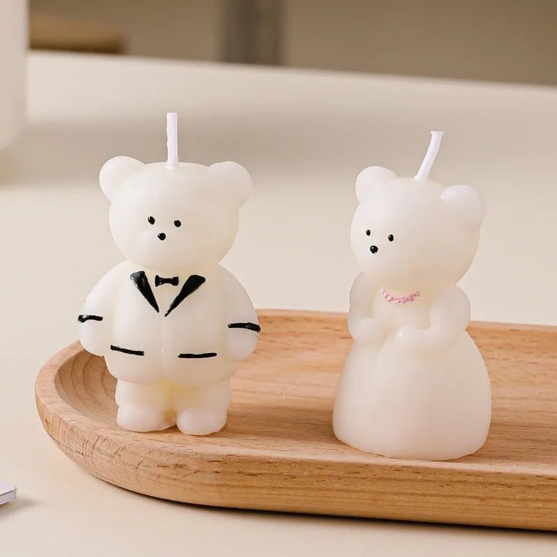 Bear Couple Aromatherapy Candle