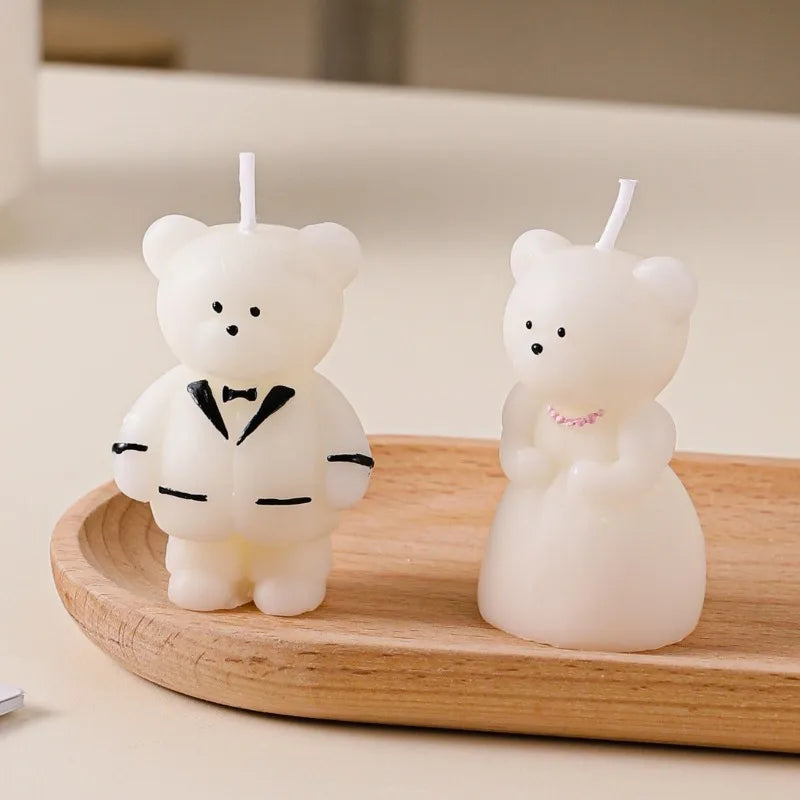Bear Couple Aromatherapy Candle
