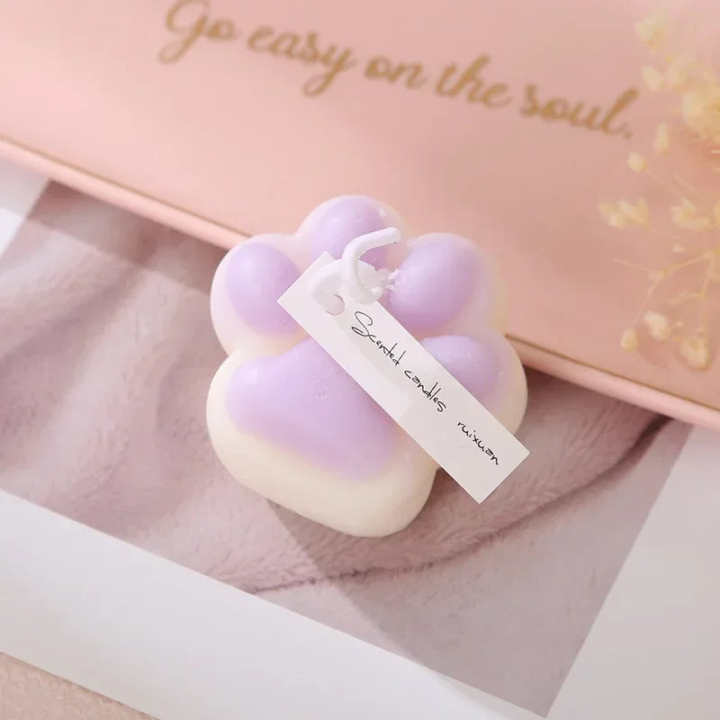 Cute Cat Claw Scented Candle
